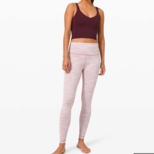 Lululemon Wunder Under Space Pink Bliss Mauve